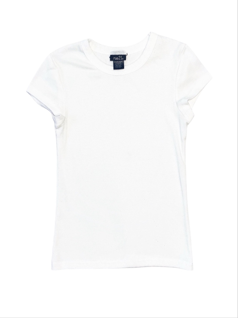RUE 21 White Short Sleeve Shirt